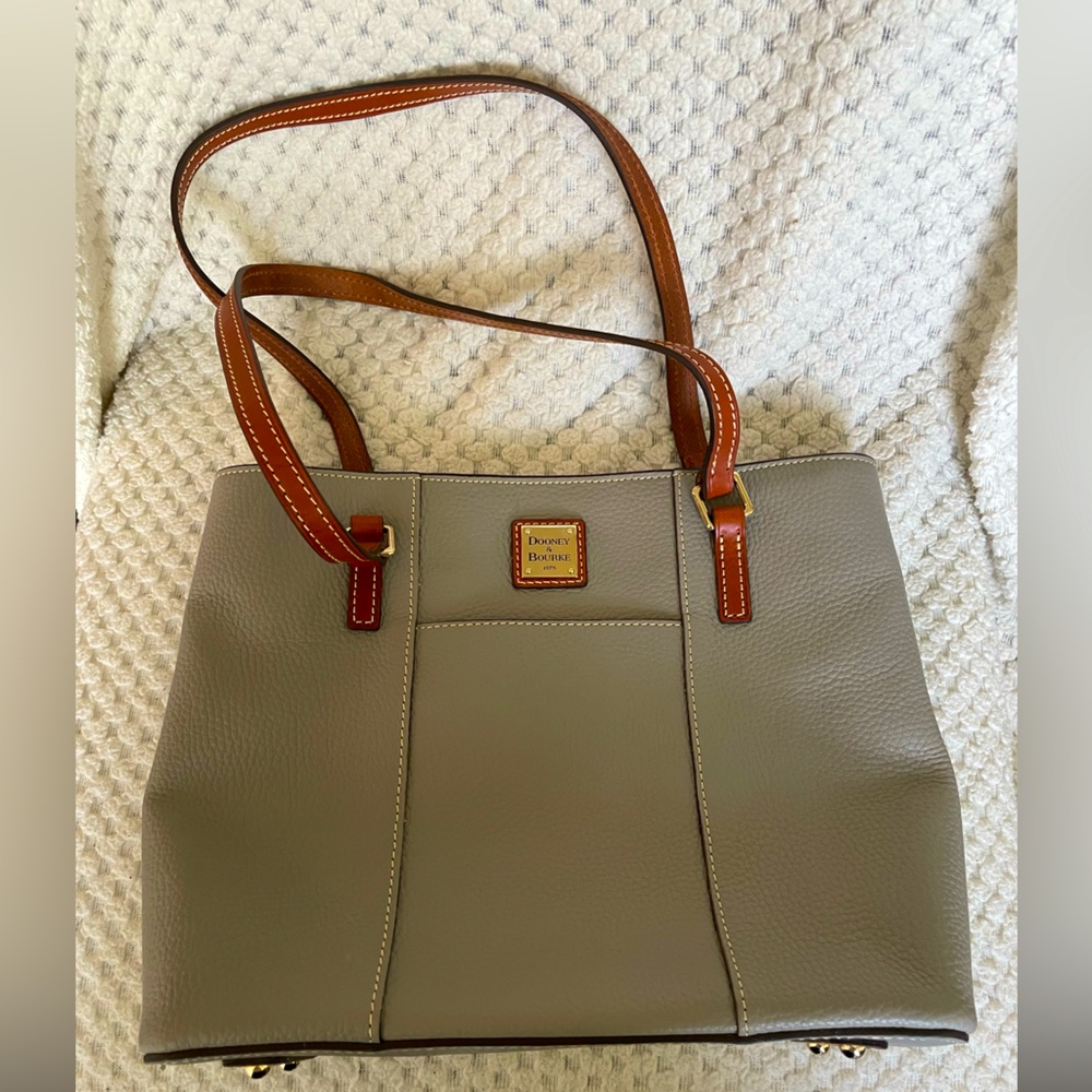 Dooney and Burke tote grey